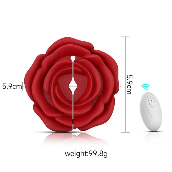 Big Boobs Nipple Clamps Rose Design