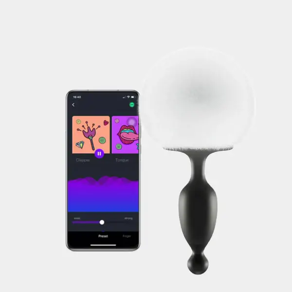 Anal Plug Rabbit With Vibration App Control