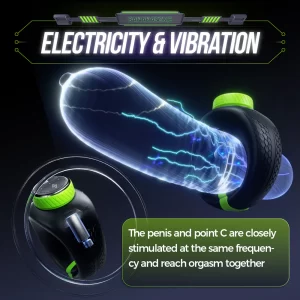 Dragon S1- Estim Vibrating Cock Ring With App