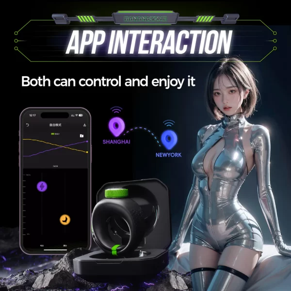 Dragon S1- Estim Vibrating Cock Ring With App