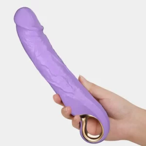 Handheld Realistic Dildo Vibrator 9 Inches