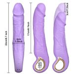 Handheld Realistic Dildo Vibrator 9 Inches