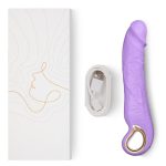 Handheld Realistic Dildo Vibrator 9 Inches