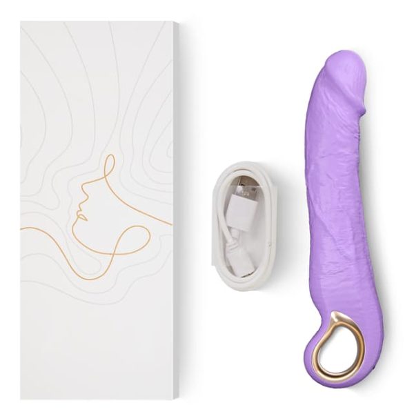Handheld Realistic Dildo Vibrator 9 Inches