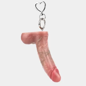 Keychain Dildo Realistic Design Premium Silicone