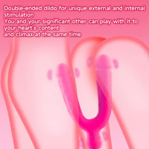 Lifelike Design Vibrating Realistic Double Dildo 7 Inches