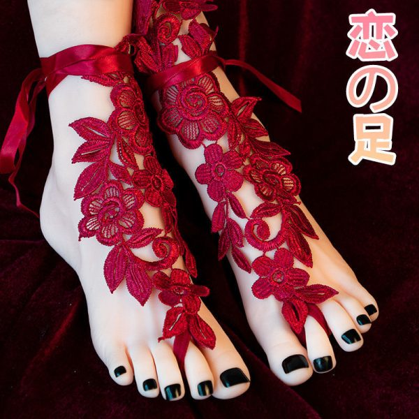 Onahole Feet With Heating Rod Size 5.5