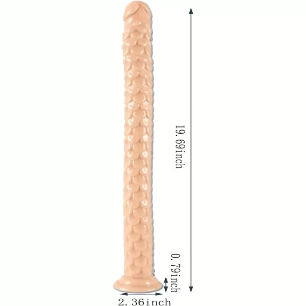 Snakedildo Real Textured 16 Inches