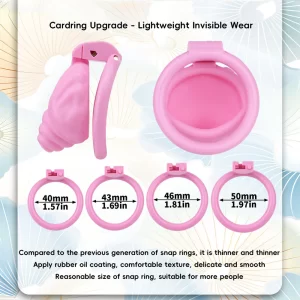 White Chastity Cage Shell Design For Beginner