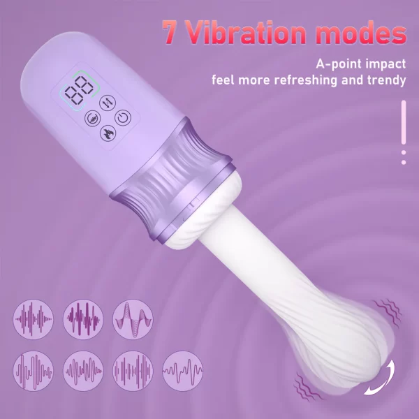 Violet - Small Affortable Dildo Machine Whisper-Quiet