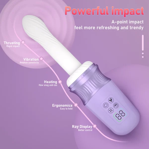 Violet - Small Affortable Dildo Machine Whisper-Quiet