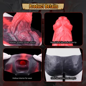Abyssroot – Tentacle Strap-On Dildo 7.5 Inches