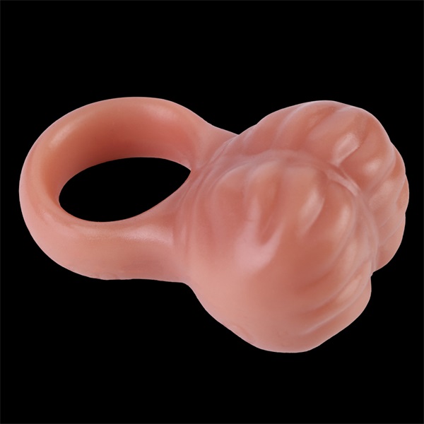 Anesidora Cock Ring With Balls Hairy Style