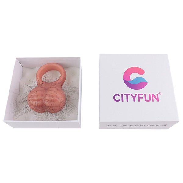 Anesidora Cock Ring With Balls Hairy Style