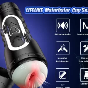 Easy Clean Pocket Pussy Fleshlight Detachable Design