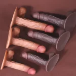 Anesidora Hyper Realistic Black Dildo 9 Inches