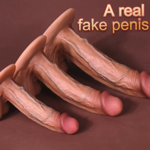 Anesidora Hyper Realistic Black Dildo 9 Inches