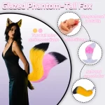 Anesidora Premium Silicone Butt Plug With Fox Tail