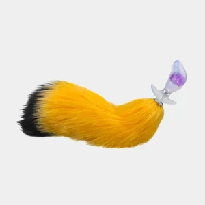 Anesidora Premium Silicone Butt Plug With Fox Tail