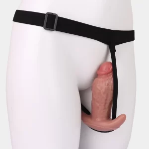 Anesidora Realistic Butt Plug With Strap 6 Inches