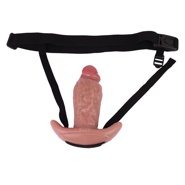 Anesidora Realistic Butt Plug With Strap 6 Inches