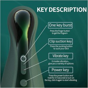 Blowmotion GT Suction Male Masturbator Army Green