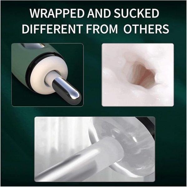 Blowmotion GT Suction Male Masturbator Army Green