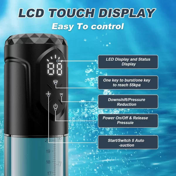Diamond - Vacuum Cock Pump With Led Screen