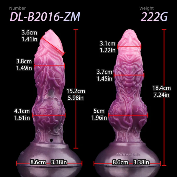 Drakor - Suction Cup Expendable Dragon Cock 9 Inches