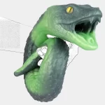 Grinch Snake Venom Green Blow Job Toy