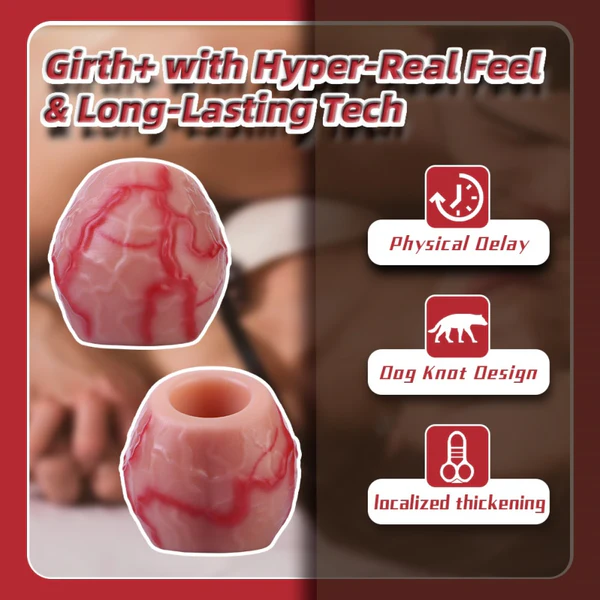 Grip Vein - Realistic Cock Ring 2.8 Inches