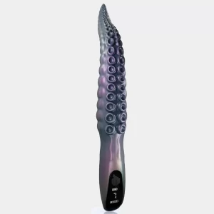 Handheld Vibrating Tentacle G-spot Dildo 6 Inches