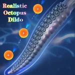 Handheld Vibrating Tentacle G-spot Dildo 6 Inches