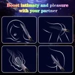 Handheld Vibrating Tentacle G-spot Dildo 6 Inches