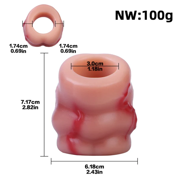 Hard Pack - Muscle Cock Ring 2.8 Inches