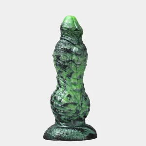 Kaiju Dildo Grothmaw Green Lizard 7.2 Inches