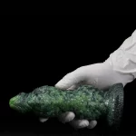 Kaiju Dildo Grothmaw Green Lizard 7.2 Inches