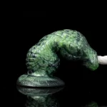 Kaiju Dildo Grothmaw Green Lizard 7.2 Inches
