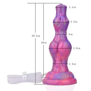 Lunarknot - Squirting luminous Anal Cock 7.8 Inches