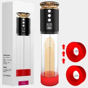 Penis Vacuum Pump Air Sucking With Led Screen