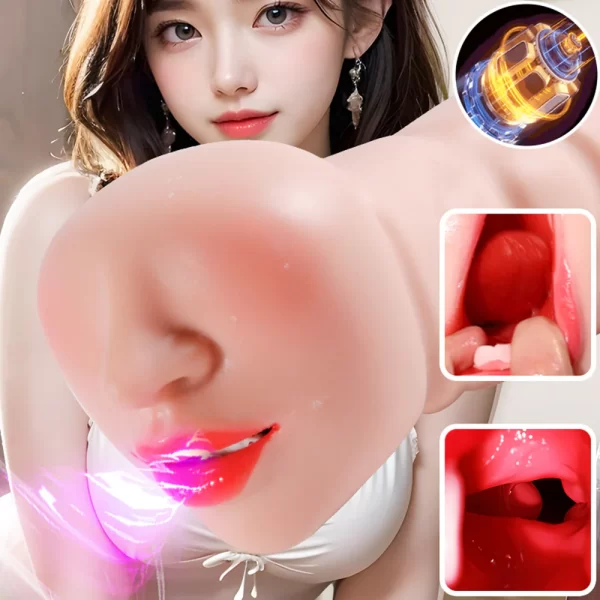 Realistic Blow Job Asian Girl With Vibration & Voice