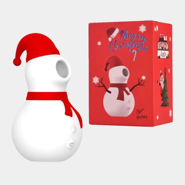 Snowman Vibrator for Christmas Clit Sex Toy
