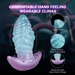 Tentacle Butt Plug Multi Purpose 3 Sizes
