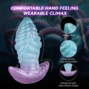 Tentacle Butt Plug Multi Purpose 3 Sizes