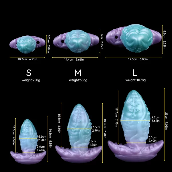 Tentacle Butt Plug Multi Purpose 3 Sizes