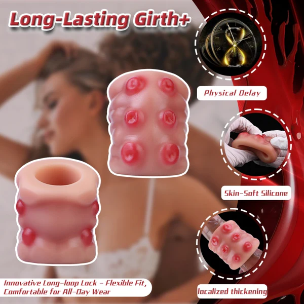 Rush Cell – Textured Tentacle Long Cock Ring