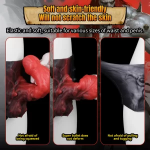 Vulcan’s Hunger – Wearable Dragon Fantasy Dildo 8.7 Inches