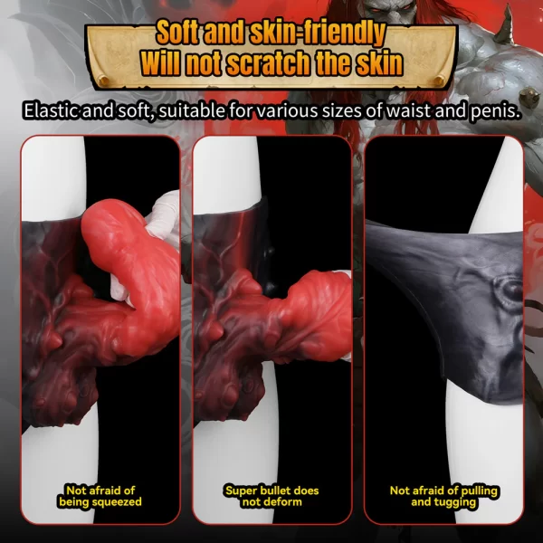 Vulcan’s Hunger – Wearable Dragon Fantasy Dildo 8.7 Inches