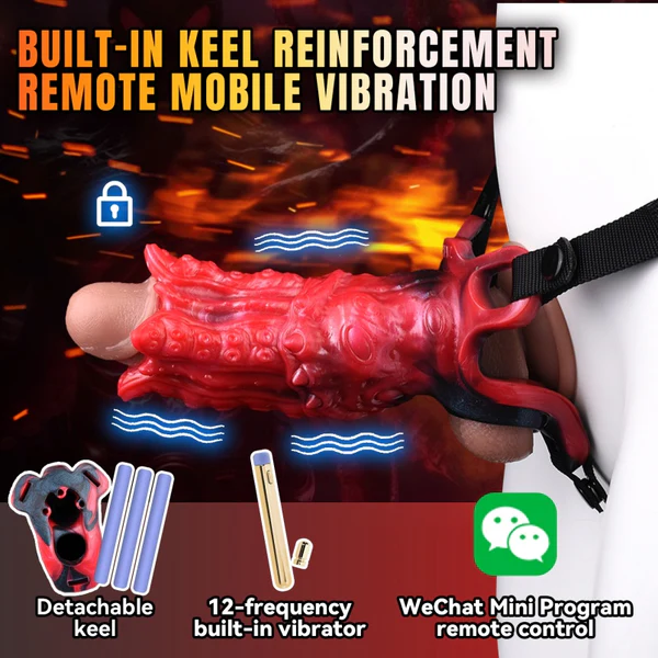 Warlord Wraps Series - Monster Vibrating Penis Sleeve