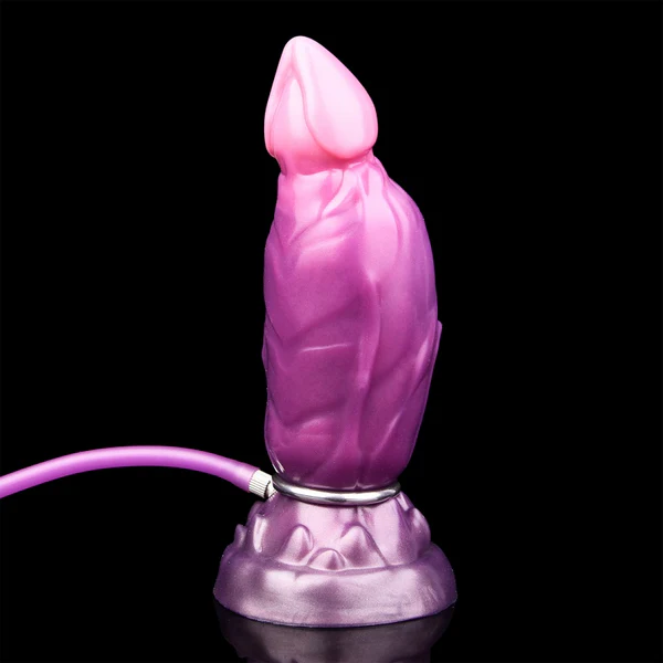 Xquill - Purple Silicone Expansion Dildo 8 Inches